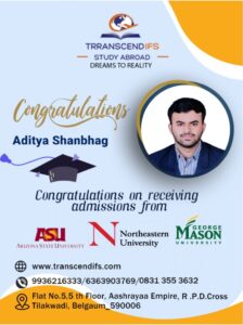 Aditya Student of Trranscend IFS